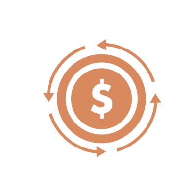 financing icon of dollar sign